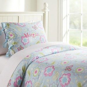 Pottery Barn Kids Twin Samantha Duvet Cover & Sham